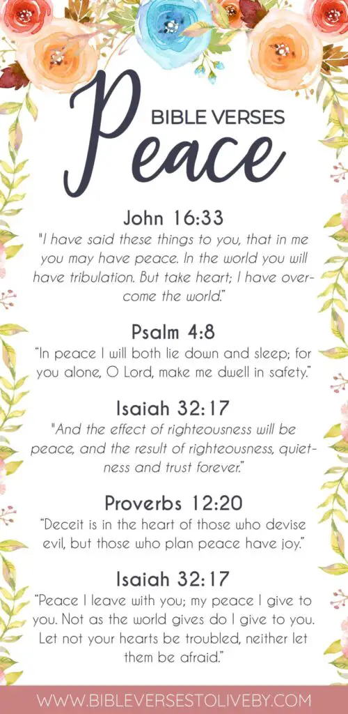 8 Powerful Prayer For Peace